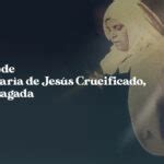 Oración de Santa María de Jesús Crucificado virgen llagada Comunidad