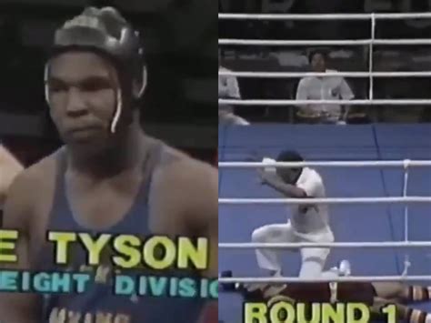 WATCH: 15-year-old Mike Tyson DESTROYS 25-year-old opponent within 10 ...