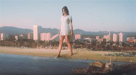 It’s attack of the 50 foot Lana Del Rey in the “Doin’ Time” video: Watch