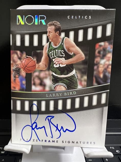 2022 23 Panini Noir Larry Bird noir高端系列凯尔特人历史第一人大鸟拉里伯德卡签19 49编 卡淘