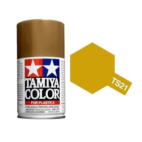 Tamiya TS 21 Gold Acrylic Spray 100ml Howes Models