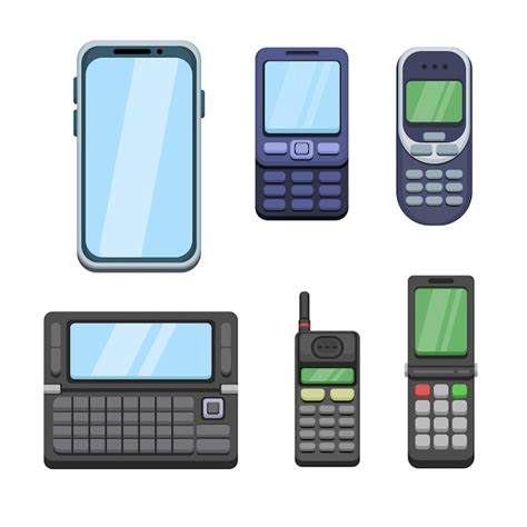 Colección de símbolos de tecnología de telecomunicaciones de evolución