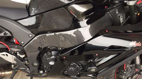 ZX 10R Carbon Frame Covers Kawasaki ZX 10R Forum