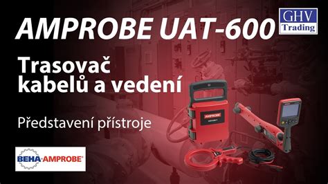UAT-600 - Trasovače kabelů a vedení pod zemí - YouTube