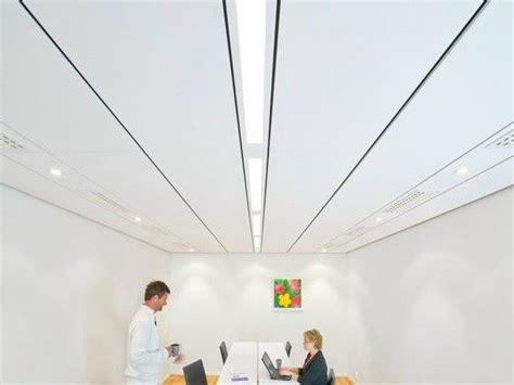 Acoustic Glass Wool Ceiling Tiles Ecophon Focus™ Lp Ecophon Focus™ Line By Saint Gobain Ecophon