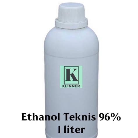 Jual Alkohol Teknis 96 Ethanol Teknis Etanol Teknis 1 L Shopee