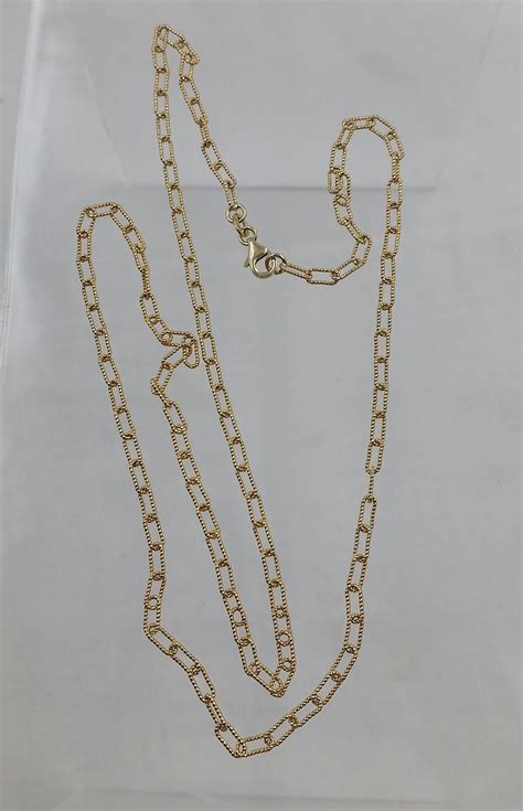 14 Karat Yellow Gold Chain Necklace - S & K Ltd.