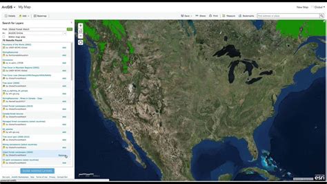 Gfw Tutorial Create A Web Map In Arcgis Online Youtube