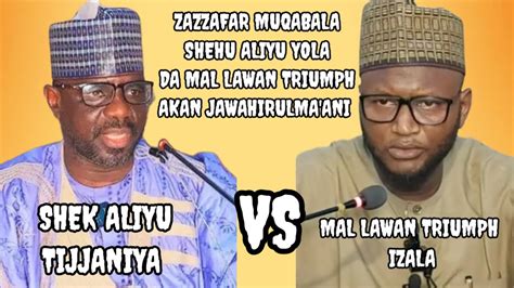 An Gwabza Zazzafar Muqabala Tsakanin Mal Lawan Triumph Da Shehu Aliyu