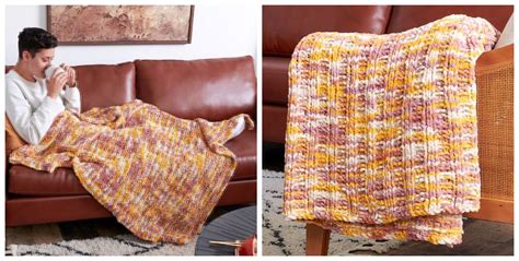 Waffle Rib Blanket Free Knitting Pattern Your Crafts