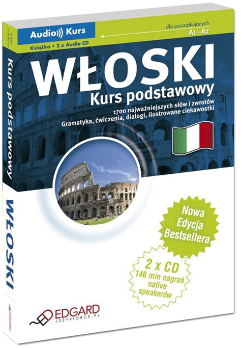 Audio kurs Włoski Kurs podstawowy Opracowanie zbiorowe Książka w