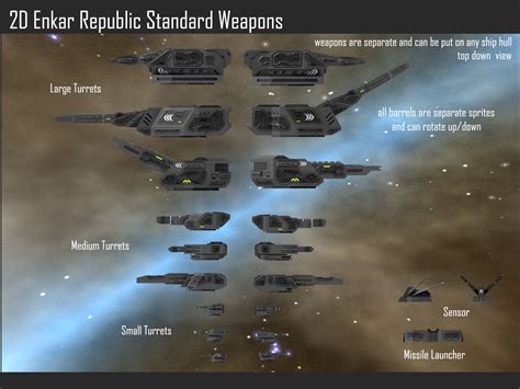 2D Enkar Republic Capital Ships Collection Texture CGTrader