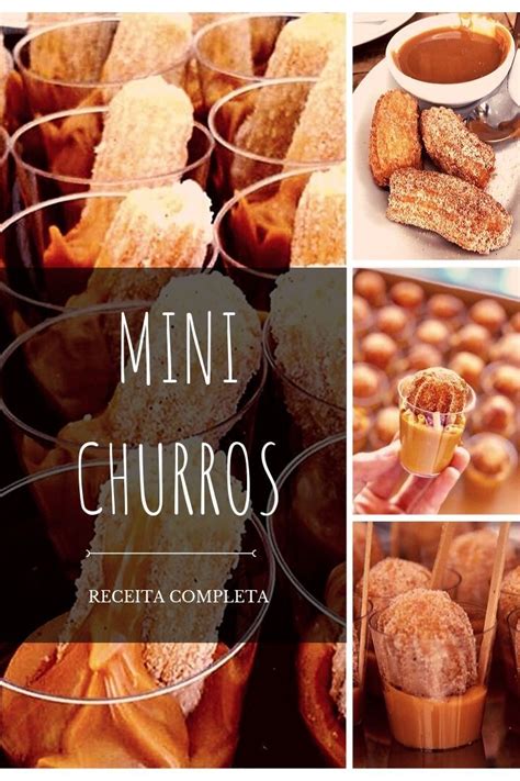 Receita De Mini Churros Caseiro Para Festa Aprenda A Fazer Deliciosos