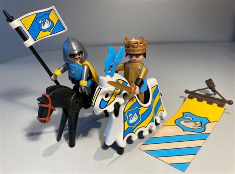 Playmobil K Nig Und Ritter Mit Pferden Kaufen Auf Ricardo