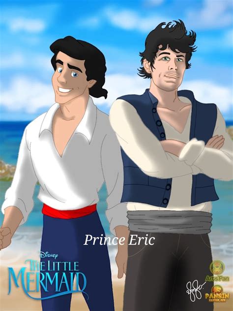 The Little Mermaid 1989 And The Little Mermaid 2023 Prince Eric