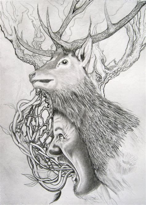 Herne The Hunter Wip 3 By Realitybitez On Deviantart