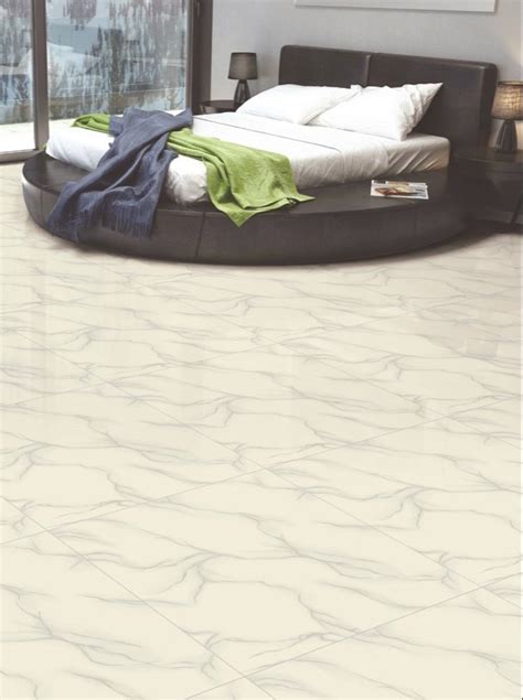 Gloss 600x600mm Nano Polished Vitrified Tiles 2x2 Feet 60x60 Cm