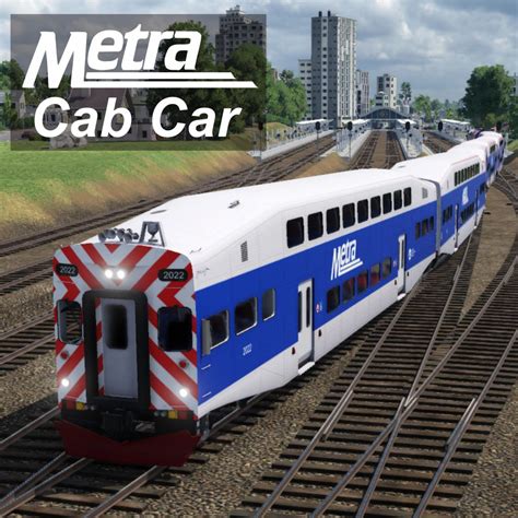 Metra Bombardier Bi-level Cab | Transport Fever 2 Mod Download