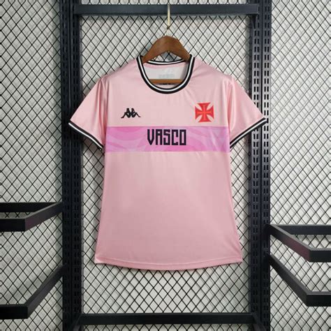 Camisa Vasco Feminina Outubro Rosa 2023 2024