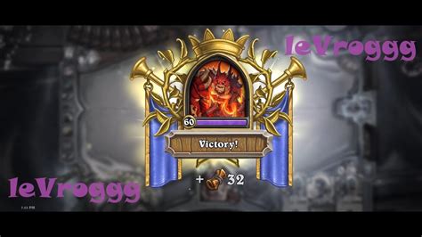 Hearthstone A Temporus Shift Tavern Brawl With Levroggg Youtube