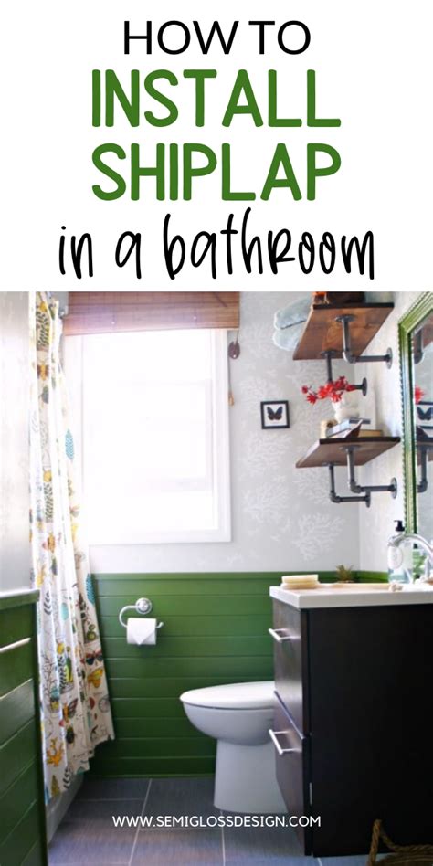 The Ultimate Guide To Installing Shiplap In A Bathroom Installing Shiplap Bathroom Vinyl