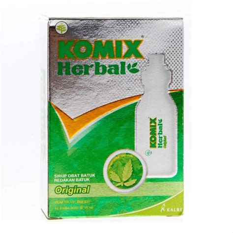 Jual Komix Herbal Ml Isi Botol Obat Cair Batuk Berdahak Di