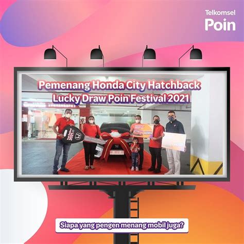 Pemenang Mobil Undian Poin Telkomsel Yang Sudah Diserahkan