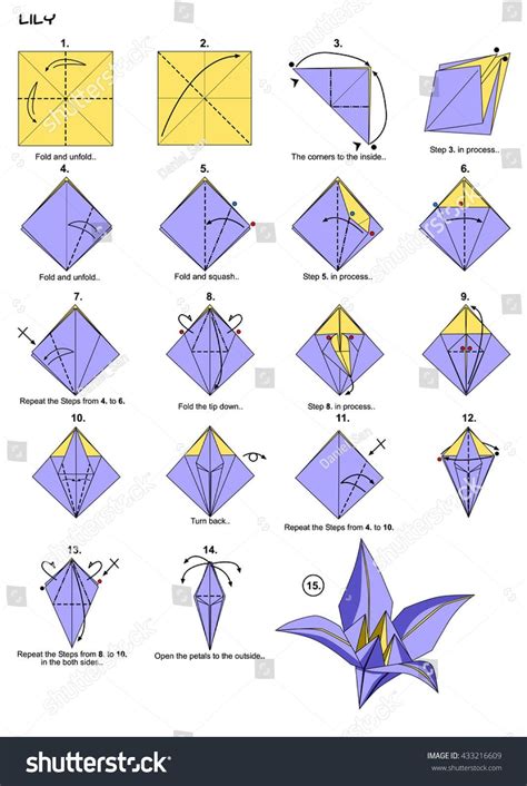 Step By Step Origami Flowers Instructions - Beautiful Insanity