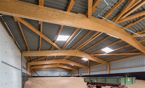 Lagerhalle Gebr Schütt KG Holzbau in Schleswig Holstein