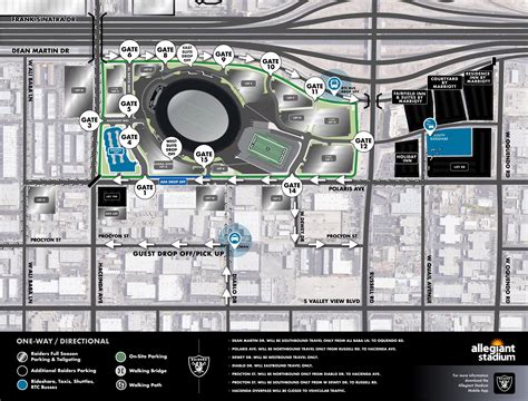 Stadium Maps | Allegiant Stadium | AllegiantStadium.com | Allegiant Stadium