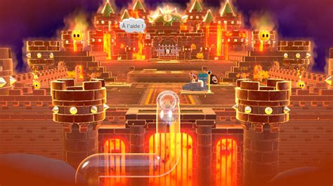 Mario 3DWorld Bowser Castle by WitchWandaMaximoff on DeviantArt