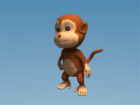 Monkey Free 3D Models download - Free3D