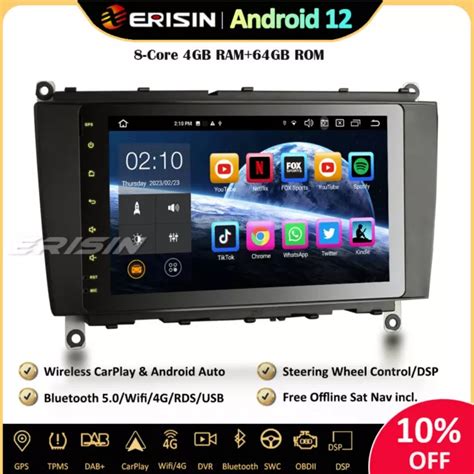 Go Android Autoradio Gps Dab Carplay Dsp G Mercedes Benz W