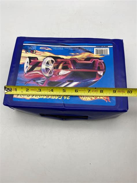 Lot Hot Wheels Carrying Case As Is With Cars Some Hot