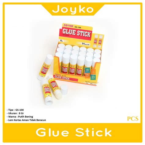 Jual Joyko Lem Kertas Glue Stick Gs Gr Pcs Shopee Indonesia