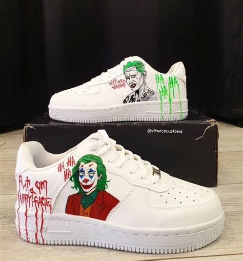 Joker Air Force 1 Custom Daniel Customs