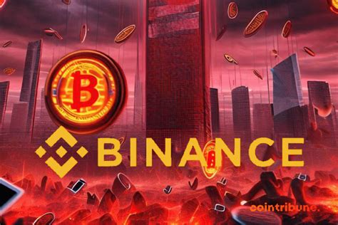 Binance Un Nouveau Krach Sur Le March Crypto Cointribune