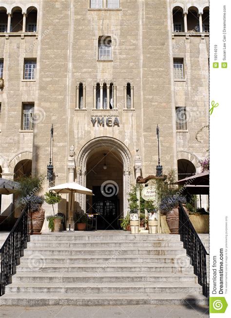 YMCA Three Arches Hotel In Jerusalem Editorial Image | CartoonDealer ...