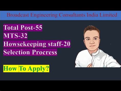 Broadcast Engineering Consultant India Limited Becil How To Apply