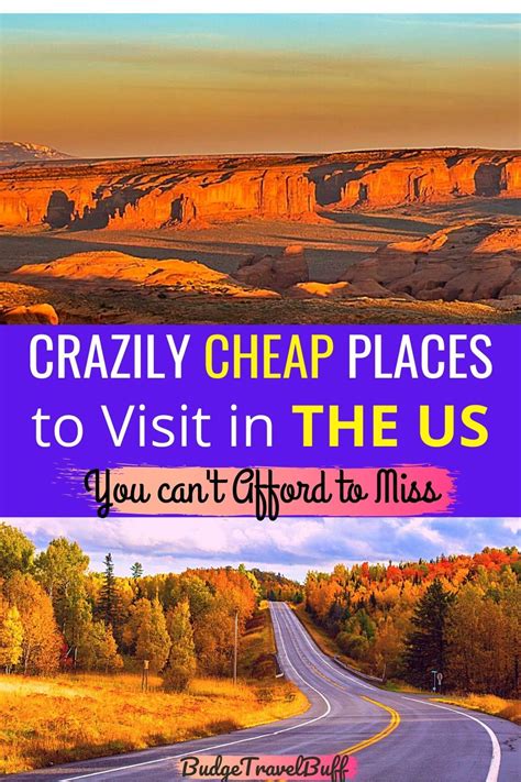 10 Super Cheap Places To Visit In The Usa Budgettravelbuff Cheap