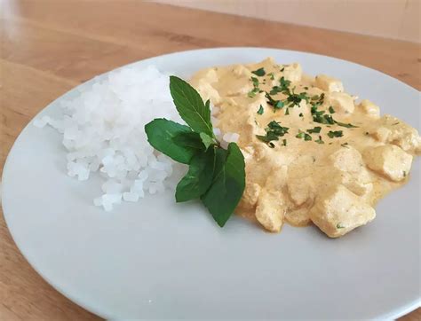 Hähnchen Curry mit Reis ohne Kohlenhydrate Blog Malinca de Malinca de