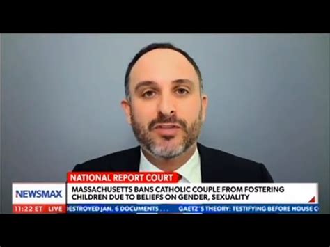 Newsmax Attorney Andrew Lieb Defends State Denying Catholic Couple S