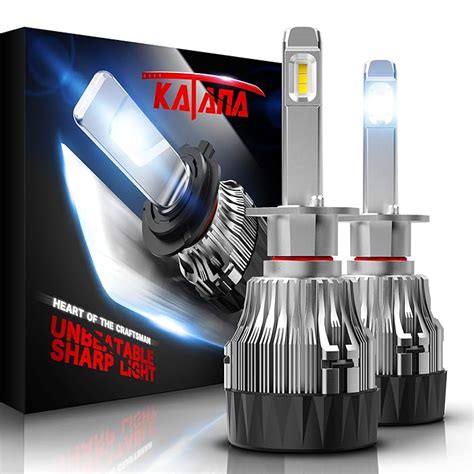 Buy KATANA H1 LED Headlights Bulbs W Mini Design 10000LM 60W 6500K Cool