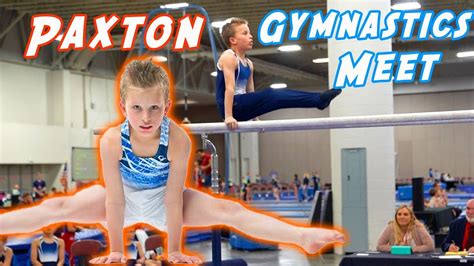 Paxton S 1st Gymnastics Meet On Youtube Youtube