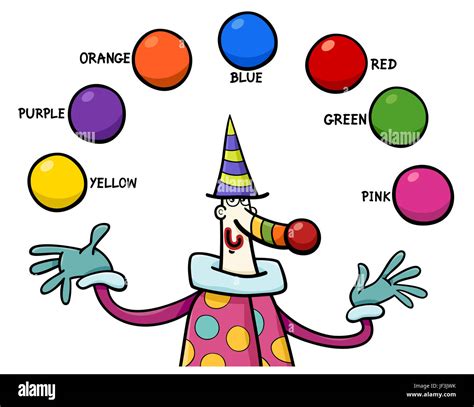 primary colors educational activity Stock Photo - Alamy