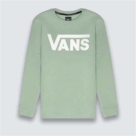 Moletom Vans Classic Crew Iceberg Green Infantil Vans