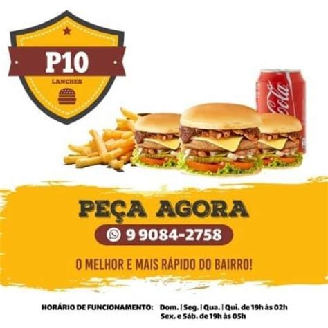 P Lanches Rio De Janeiro Ifood