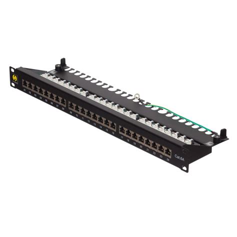 Netrack Patch Panel Equipped With 19 24 Port Cat 6A FTP