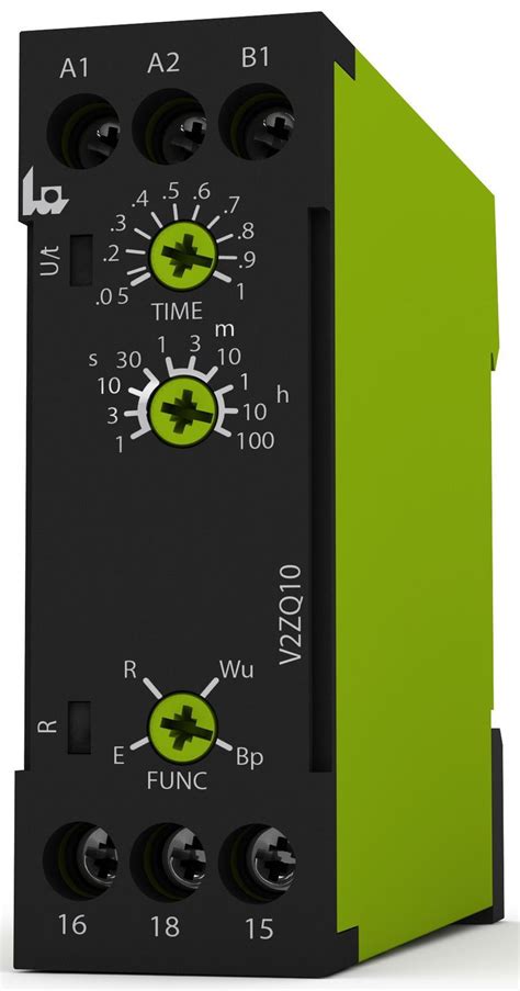 Elektronisches Zeitrelais V2ZQ10 24 240V AC DC TELE Haase