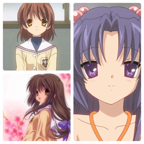 Clannad Characters These are the main and secondary characters who ...